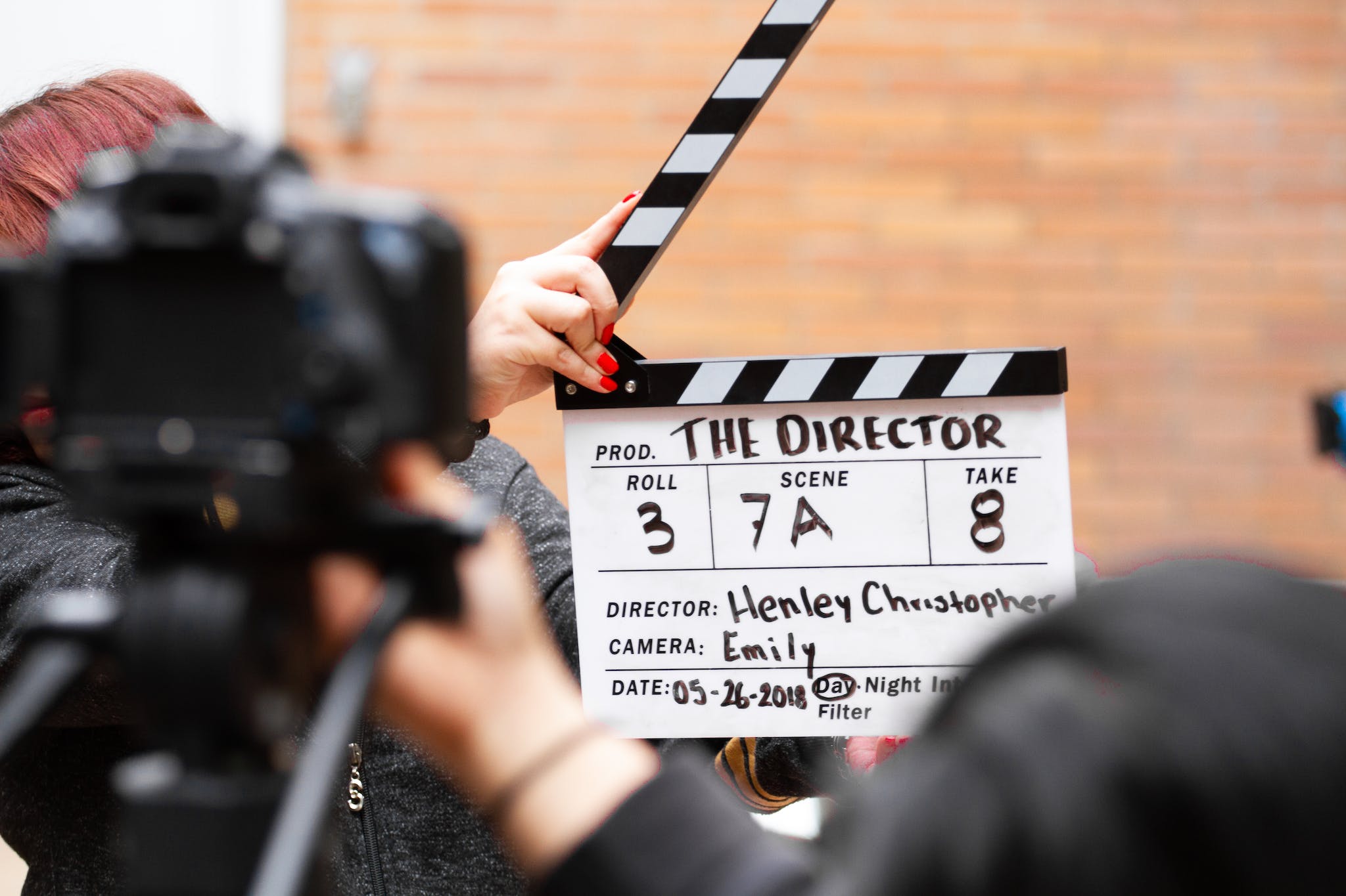 Man Holding Clapper Board
Photo by Martin Lopez